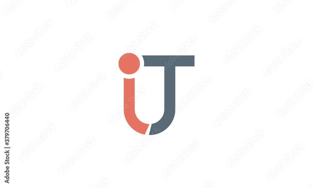 IT letter logo design vector template IT letter logo design vector template