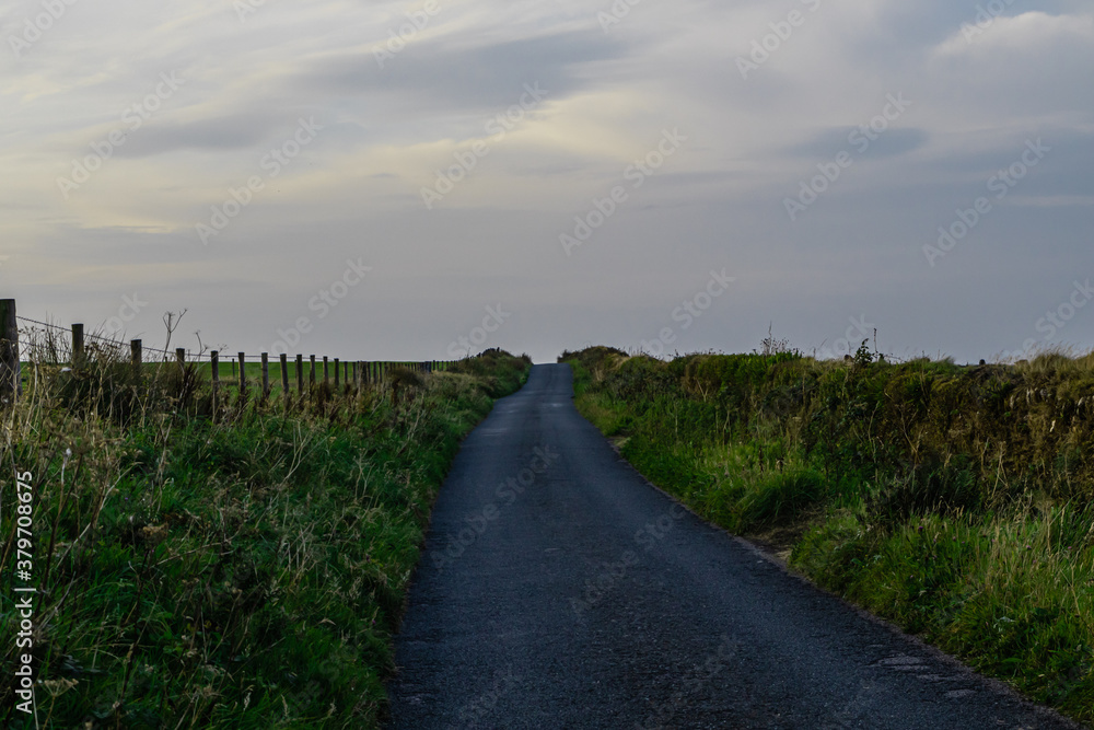 Fototapeta premium country road