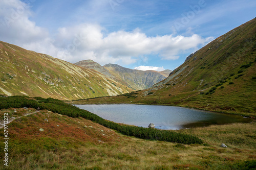 Western Tatras in September. Jamnicka Valley, Slovakia.