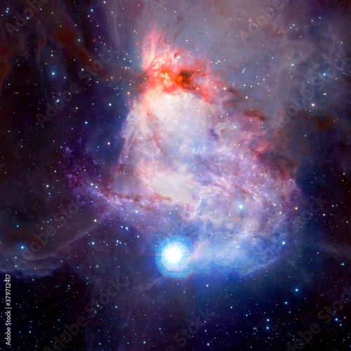 Fototapeta Naklejka Na Ścianę i Meble -  Endless universe. Elements of this image furnished by NASA
