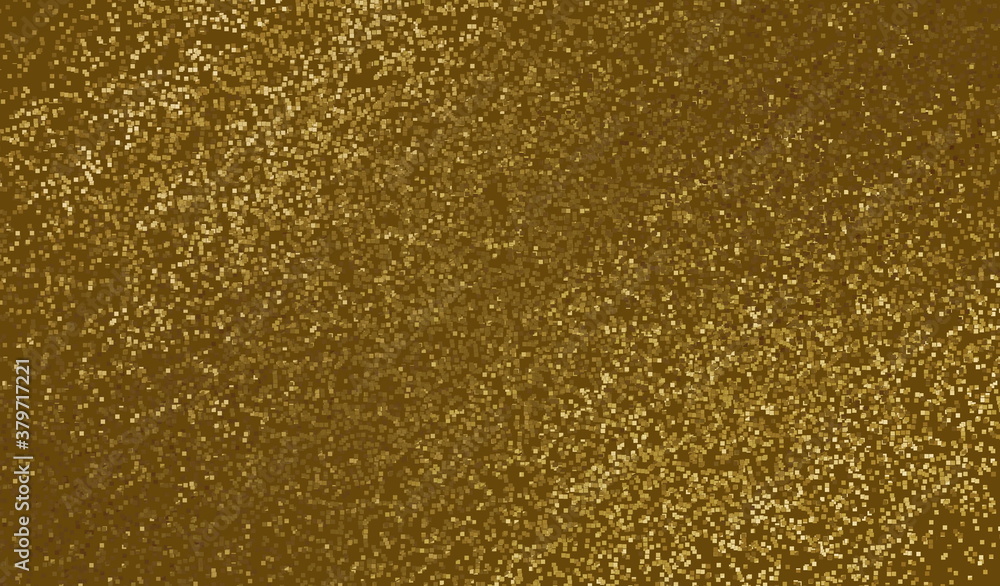 Golden background texture small cell squares loose glitter
