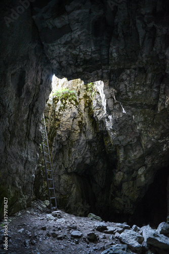 Raptawicka Cave in the Western Tatras in Poland