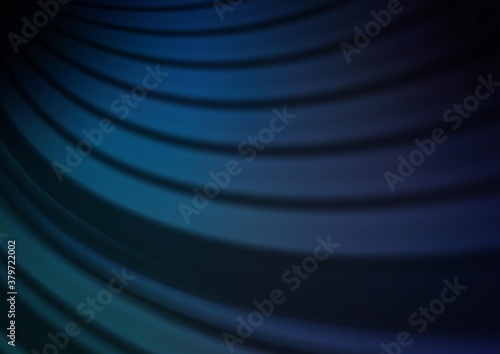 Dark BLUE vector blurred shine abstract background. Colorful illustration in blurry style with gradient. The blurred design can be used for your web site.