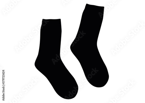 Women's long socks.