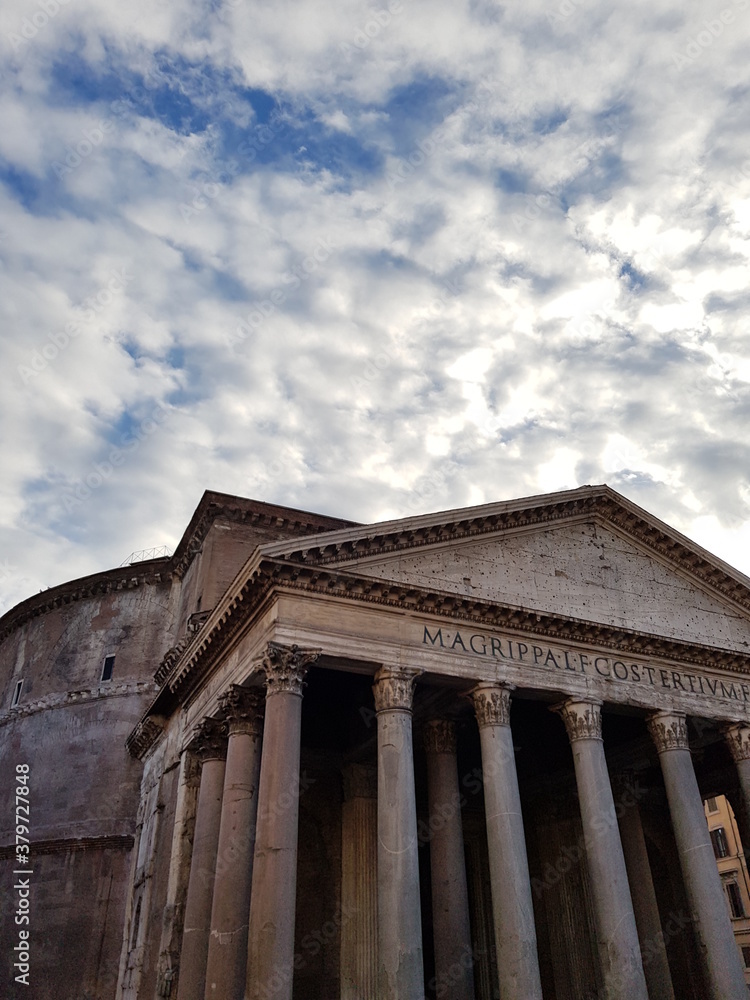 The Pantheon in Rome, Italy