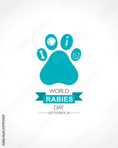 World Rabies Day concept observed on September 28th