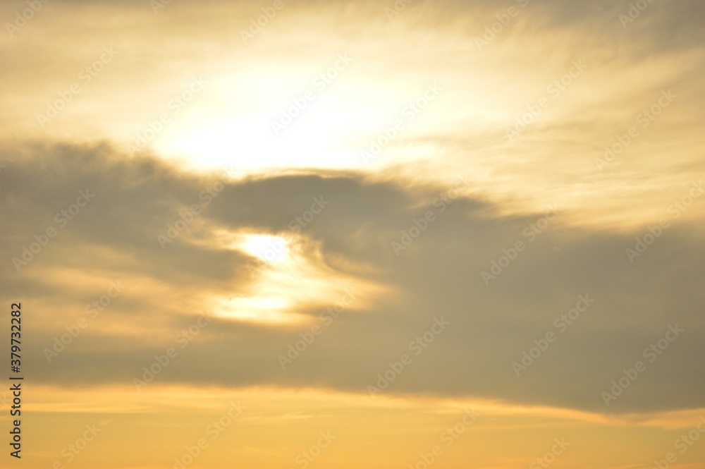 Fototapeta premium 優しい夕陽