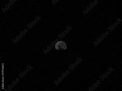 3D Mond Hintergrundbild