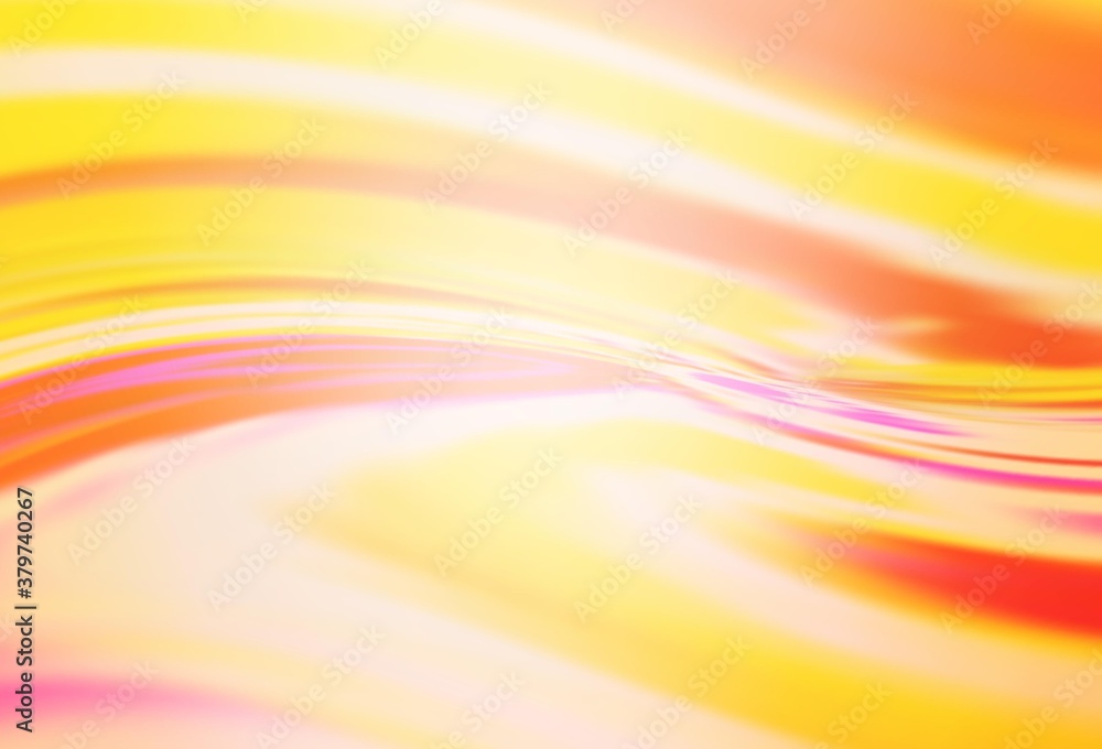 Obraz premium Light Orange vector colorful blur background.