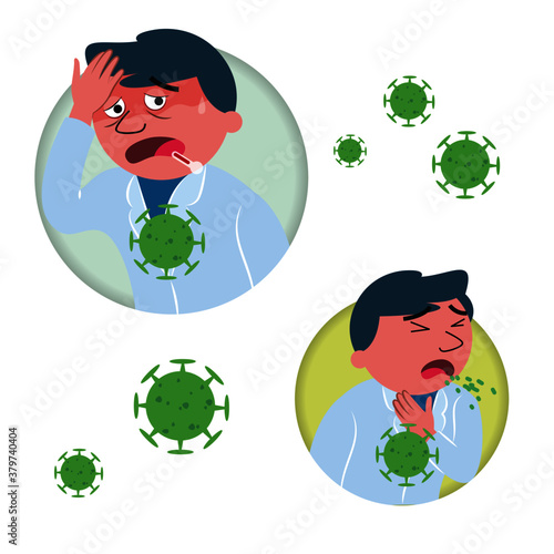 Contagio por gripe y tos. Malas prácticas contra el covid-19.