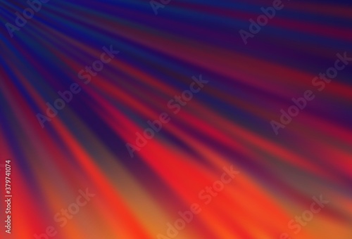 Dark Blue, Red vector background with straight lines.