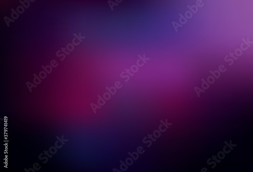 Dark Pink vector blurred shine abstract template. © smaria2015