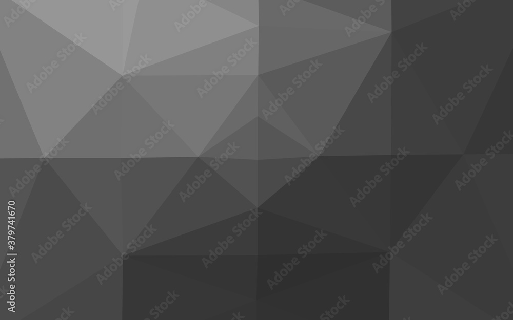 Dark Silver, Gray vector abstract mosaic backdrop. A vague abstract illustration with gradient. Template for your brand book. Dark Silver, Gray vector abstract mosaic backdrop. A vague abstract illustration with gradient. Template for your brand book.