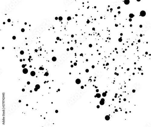 Vector abstract simple pattern for your game or background. Dots, spots and freckles