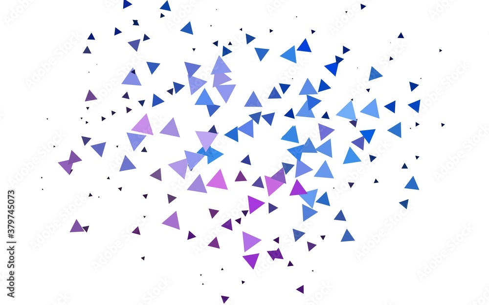Light Blue, Red vector template with crystals, triangles. Beautiful illustration with triangles in nature style. Pattern can be used for websites. Light Blue, Red vector template with crystals, triangles. Beautiful illustration with triangles in nature style. Pattern can be used for websites.
