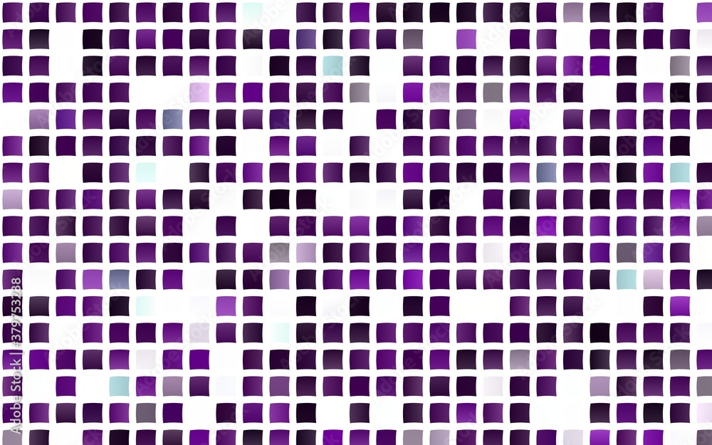 Fototapeta premium Light Purple vector texture in rectangular style. Abstract gradient illustration with rectangles. Modern template for your landing page.