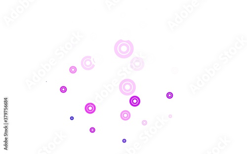 Light Purple vector layout with circle shapes.