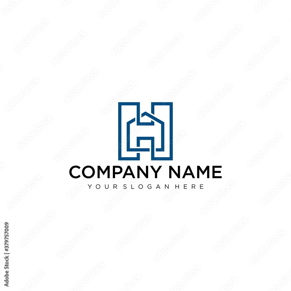 Letter H logo icon design template elements Letter H logo icon design template elements