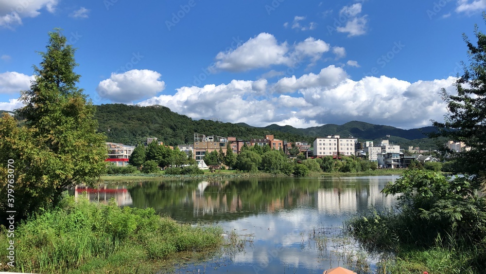 Naklejka premium Korea