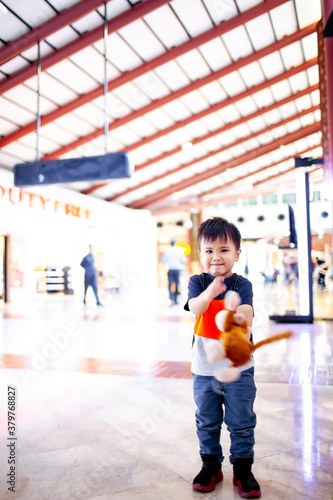 little boy on the airport © Ivan