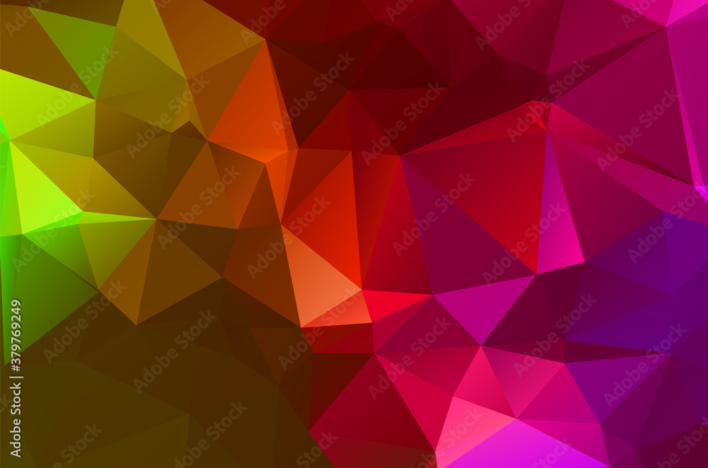 Abstract Red Geometric Background. Raster Illustration Abstract Red Geometric Background. Raster Illustration
