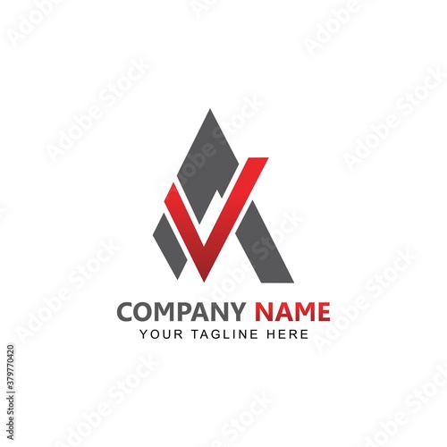 Free Download Initial AV Logo Design inspiration - GFXLoad
