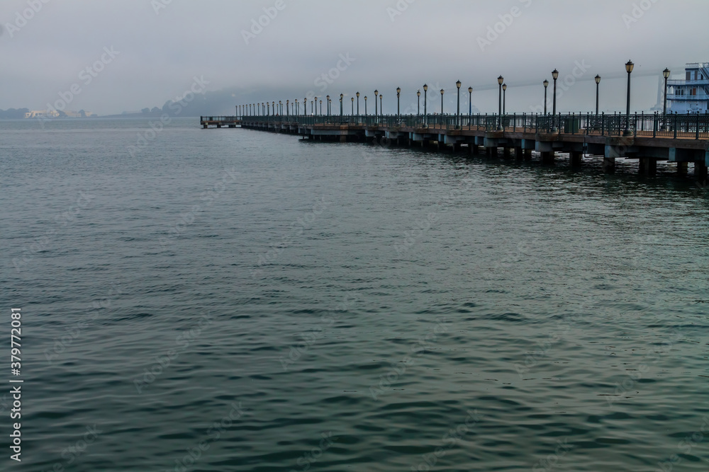 The Victorian Styled Pier 7, San Francisco, California , USA