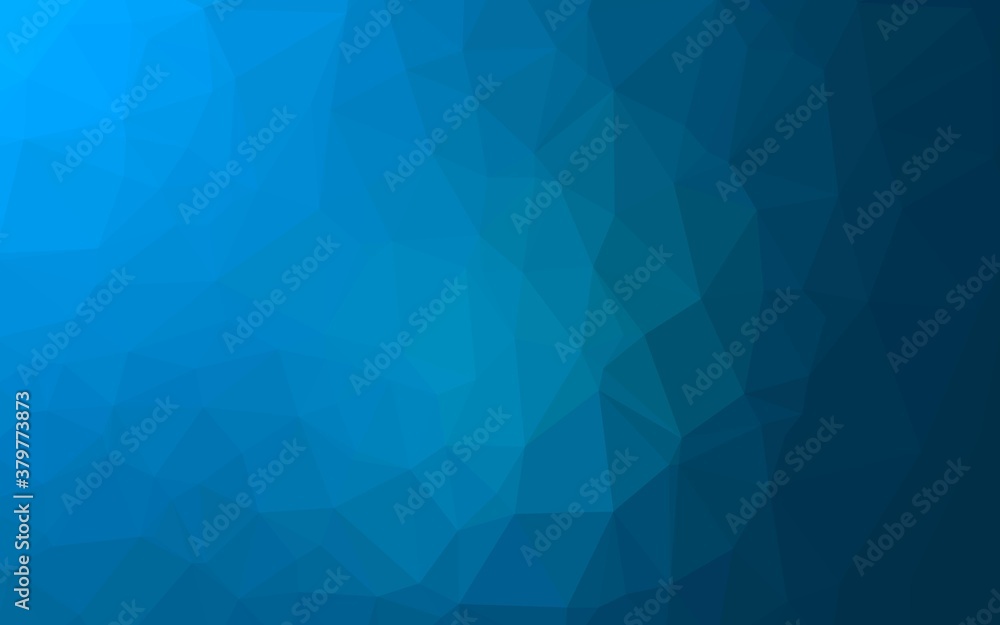 Light BLUE vector polygon abstract layout. A completely new color illustration in a vague style. Elegant pattern for a brand book. Light BLUE vector polygon abstract layout. A completely new color illustration in a vague style. Elegant pattern for a brand book.