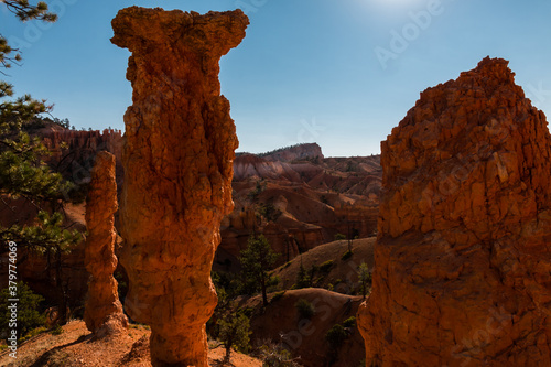 The Hoodoos of Fairyland With Boat Mesa in The Distance, Bryce Canyon National Park, Utah, USA