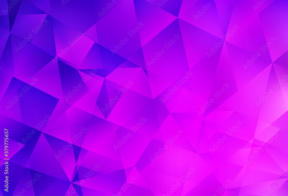 Light Purple, Pink vector shining triangular background. Light Purple, Pink vector shining triangular background.