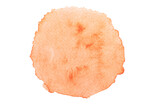 Watercolor painting wallpaper. Hand painted orange shades watercolor background.
