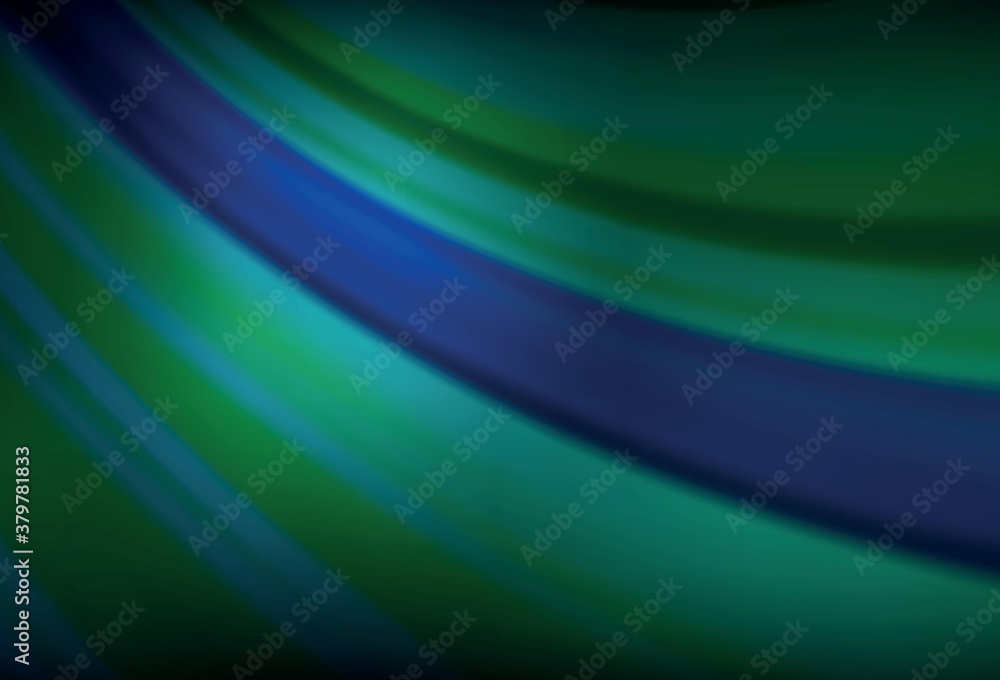 Dark Blue, Green vector blurred background. Dark Blue, Green vector blurred background.
