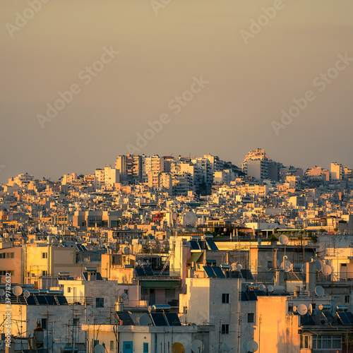 Overview of the city of Athens photo