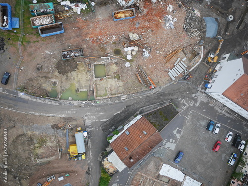 View on constriction area