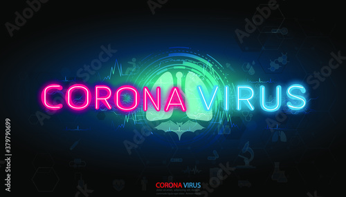  Illustration medical protection corona virus to people, modern design idea concept vector infographic template,flat design.