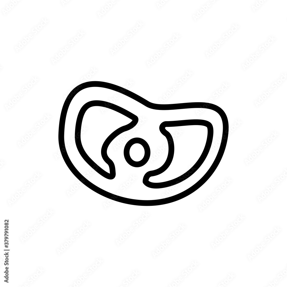 Meat Icon Design Vector Template Illustration Meat Icon Design Vector Template Illustration