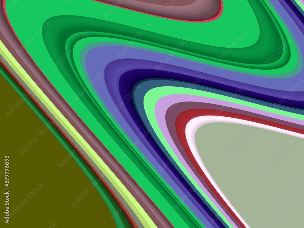 Green red white waves abstract rainbow background Green red white waves abstract rainbow background