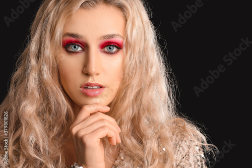 Young woman with beautiful ...