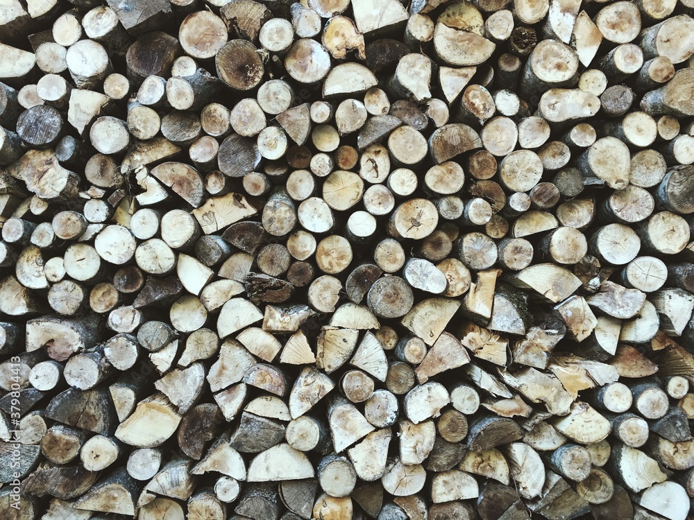 Stacked wood Stacked wood