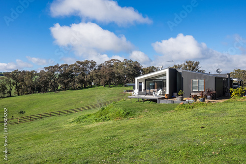 Contemporary home on country acreage