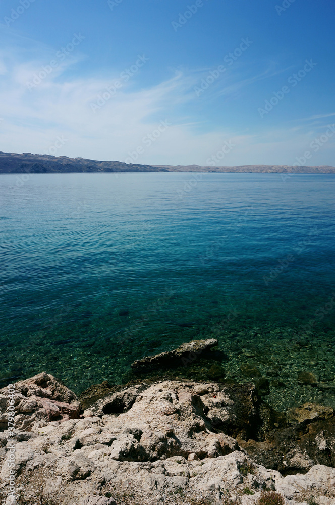 Wild nature and sea