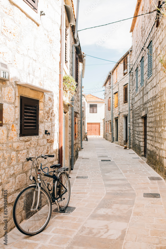 Streets in old town of island Hvar Streets in old town of island Hvar