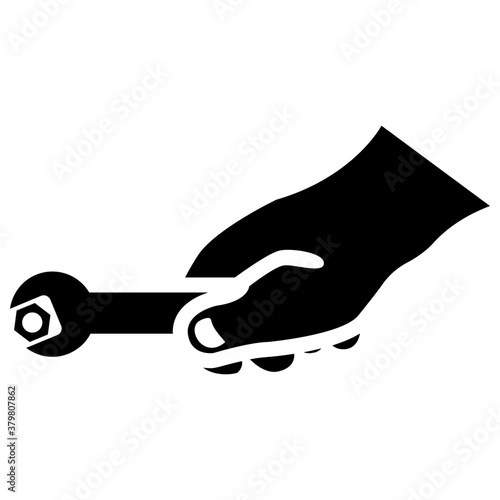 Hand of Mechanic 