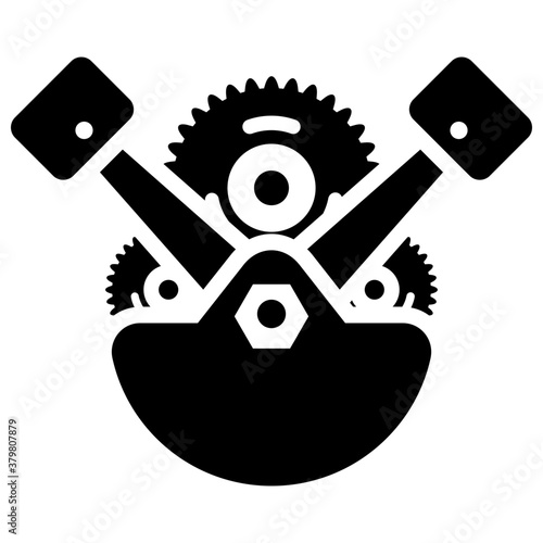 Piston and Gear 