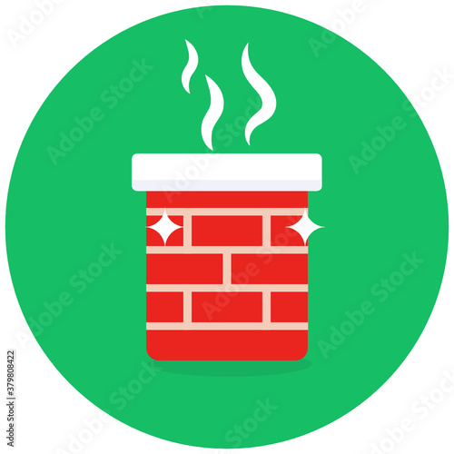 
A brick kiln icon in trendy design,flat vector of furnace 
