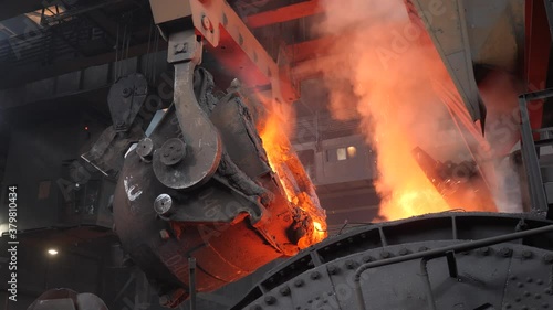 Smelting of liquid metal from blast furnace