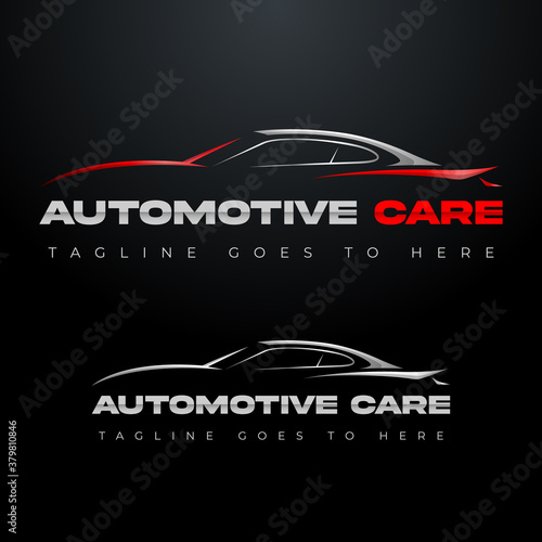 Car logo, automobile logo, automotive logo. Sports vehicle vector illustration, sports vehicle icon.