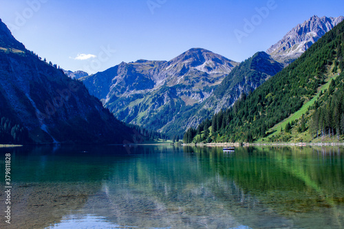 Vilsalpsee Alpen Spiegelung Tannheimer Tal 
