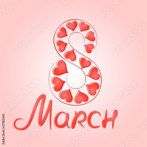 A greeting card by March 8.