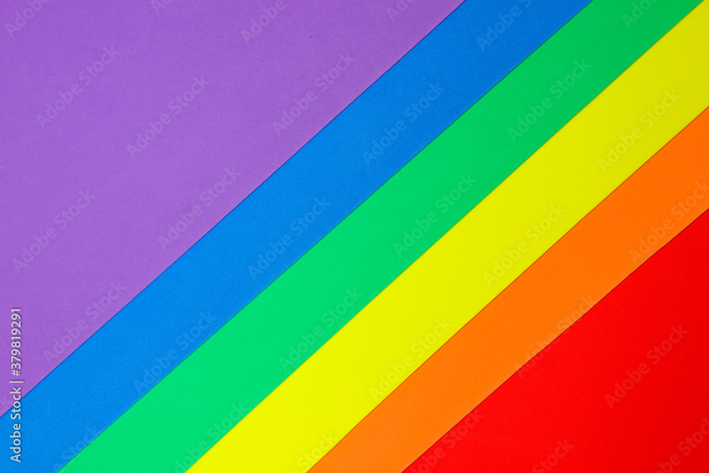 Abstract textured background of colorful craft foam board in the Pride LGBT rainbow colors Abstract textured background of colorful craft foam board in the Pride LGBT rainbow colors